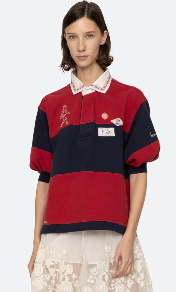 Carolyn Workwear Rugby Shirt
