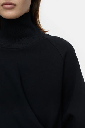 Draped Turtleneck