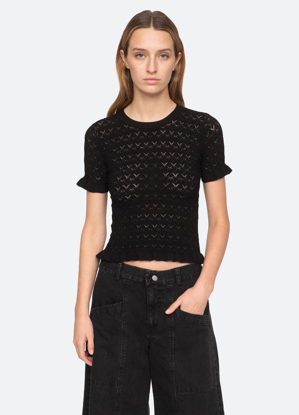Rue Short Sleeve Sweater